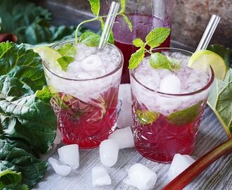 Rabarbermojito