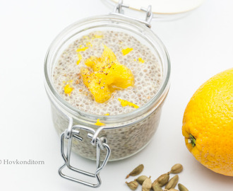 Orange Cardamom Chia Pudding