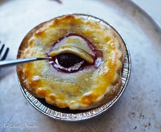 Friday the 13th Creepy Rhubarb "Eye" Pies!