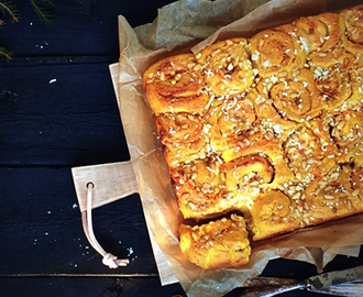 Mina godaste Saffransbullar i långpanna eller som knyten!