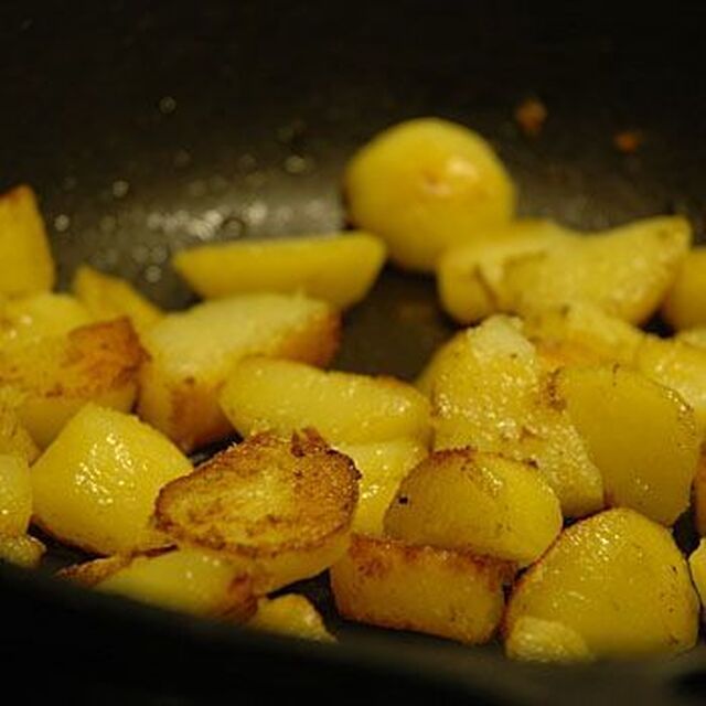Stekt potatis