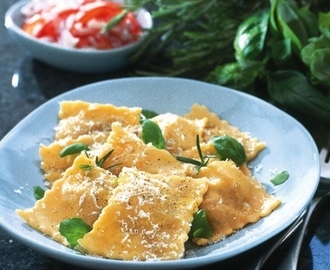 Hemlagad ravioli