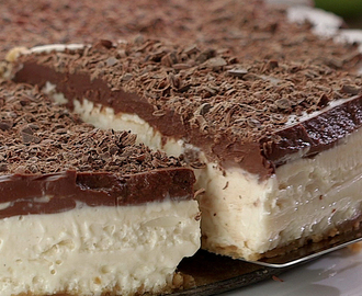 Tarta de limón con chocolate: un postre irresistible y muy fácil de hacer