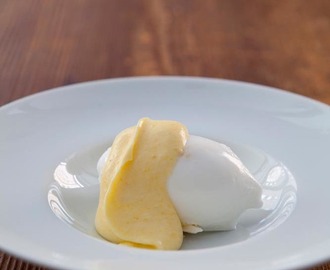 Citronsorbet och citroncrème