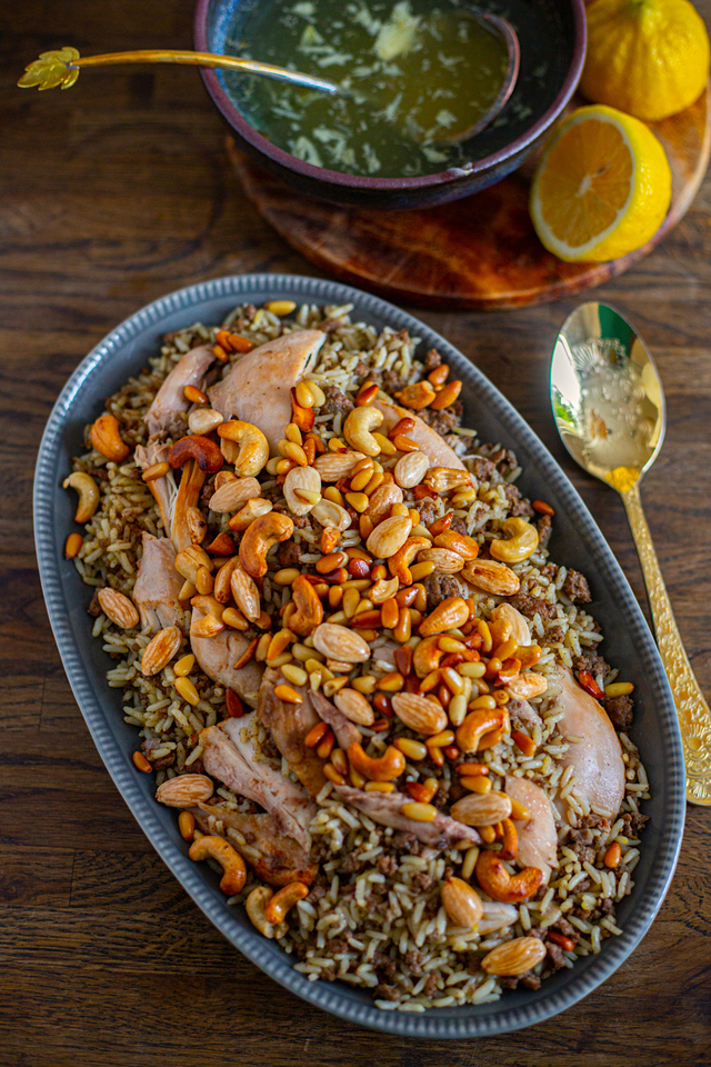 Riz ala djej-Libanesiskt ris med kyckling