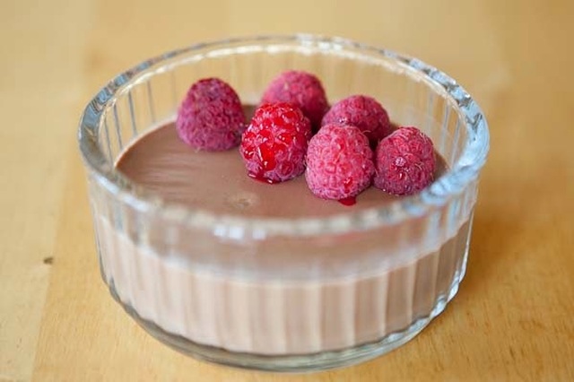 Chokladpannacotta av kokosmjölk (LCHF)