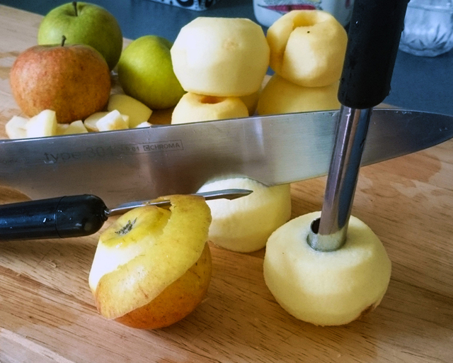 Recept på torkade äpplen