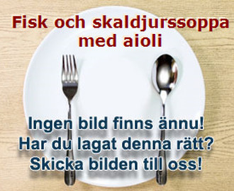 Fisk och skaldjurssoppa med aioli