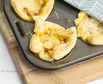 Puff Pastry Muffin Pies