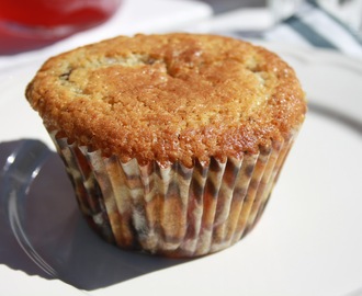 Amerikanska muffins med vinbär, choklad och vaniljkräm samt princessdrömmar!