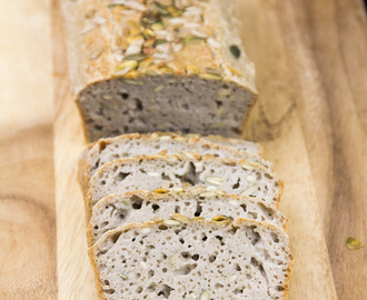 Fermented Buchwheat Bread, Gluten-Free & Vegan