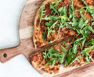 Glutenfri kikärtspizza