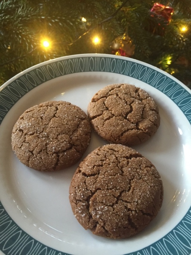 Recept: Gingersnap cookies