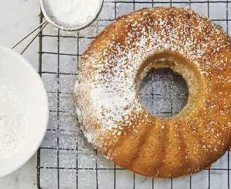 Saftig och god klassisk sockerkaka