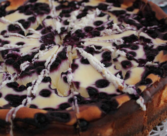 Leilas blueberry cheesecake