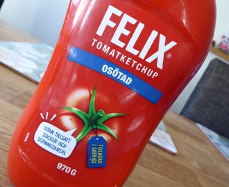 Osötad ketchup