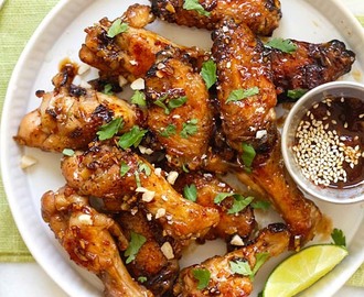 Sticky Asian Chicken Wings