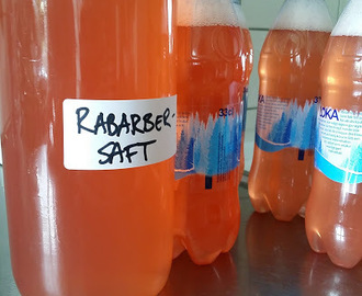 Rabarbersaft