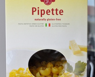 Schär Pipette pasta med hemlagad färssås