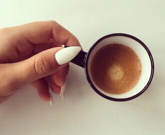 Morning coffee.