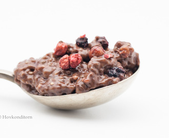 Chocolate Berry Chia Pudding