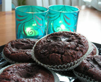 Amerikanska Chokladmuffins!!