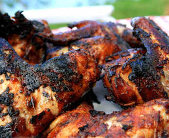 Sticky lemon chicken wings