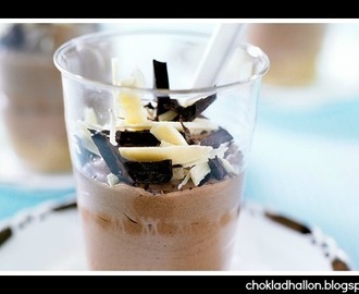 Chokladcheesecake i glas