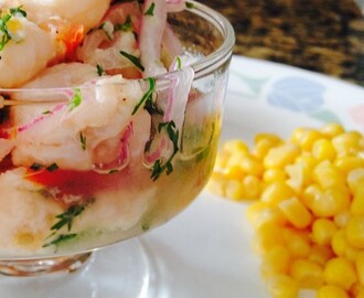 Ceviche a la Pampa ..inte för de fega