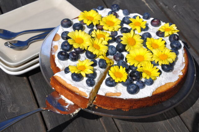 Baka en blågul kaka till Nationaldagen