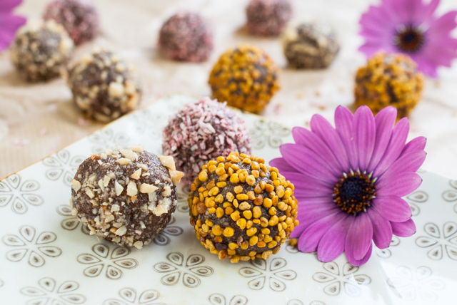 Chokladbollar med nötsmör (den mjölkfria varianten)