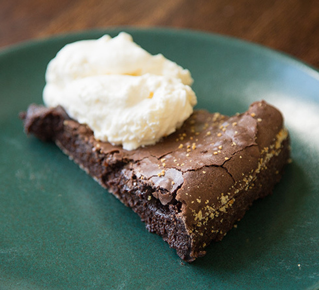 En riktigt kladdig kladdkaka