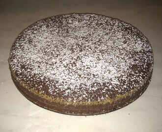 En kladdig kladdkaka med sirap (+ mjölkfri)