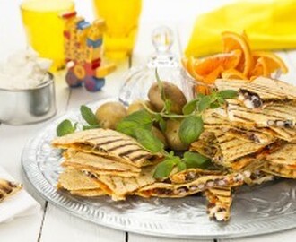 Quesadillas, färgglatt & fredagspepp