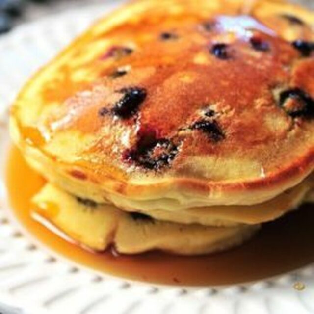 Lemon Blueberry Pancakes Recipe