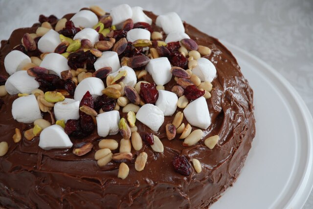 Månadens sötsak - Rocky Road Chocolate Cake
