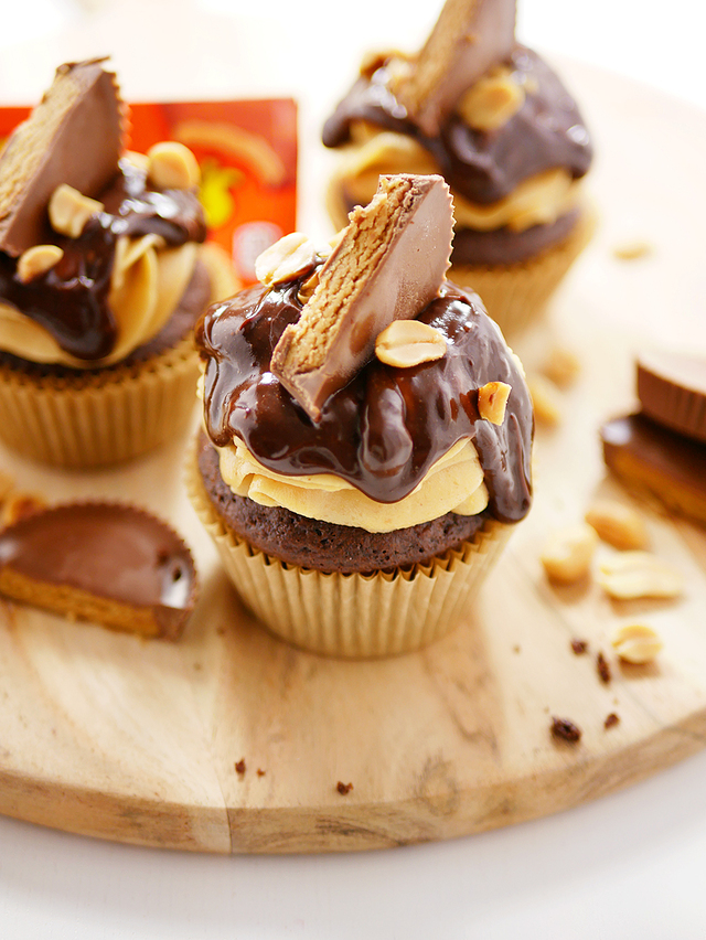 Reese's cupcakes