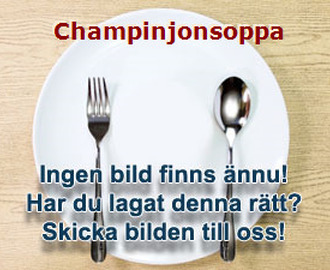 Champinjonsoppa