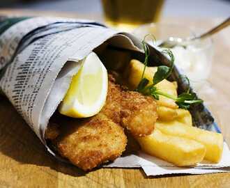 Klassisk fish and chips