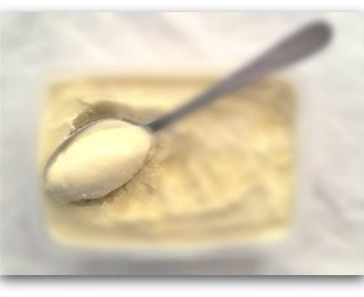 Glass och sorbet utan glassmaskin (recept)