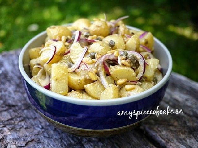 Fransk nypotatissallad - French New Potato Salad