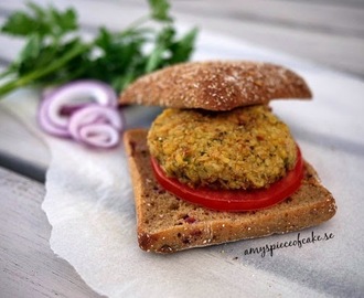 Kikärtsbiffar - Chickpea Burgers