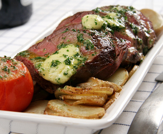 Vitlöksgratinerad oxfilé – Coeur de filet provencale