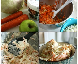 Coleslaw med äpple