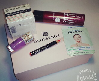 Glossybox April – julaftonskänsla #glossybox #glossybox_sweden #yvesrocher #lordandberry #makeup #smink