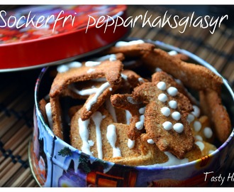 Sockerfri pepparkaksglasyr