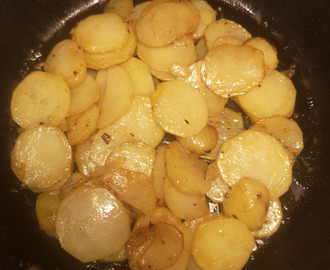 Lyxig Råstekt Potatis