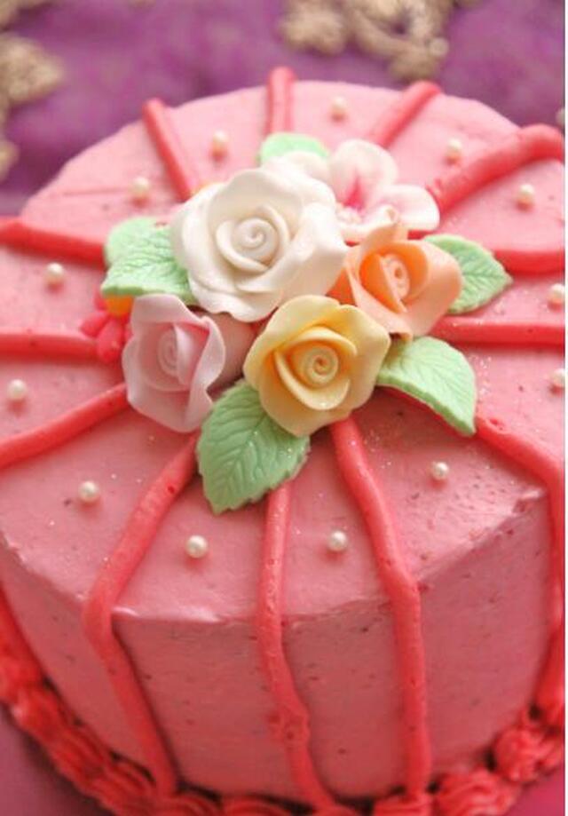 My Pinky Rose Cake!