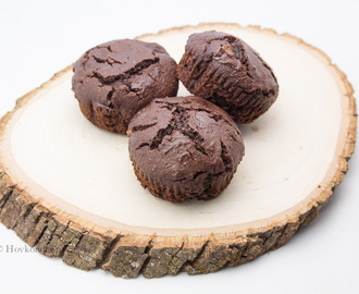 Chocolate Muffins, milk free