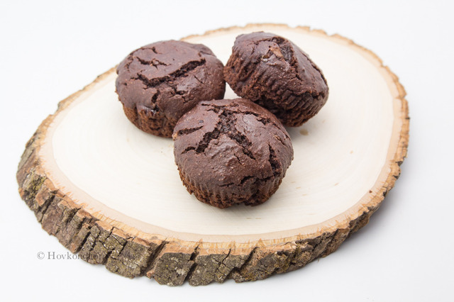 Chocolate Muffins, milk free